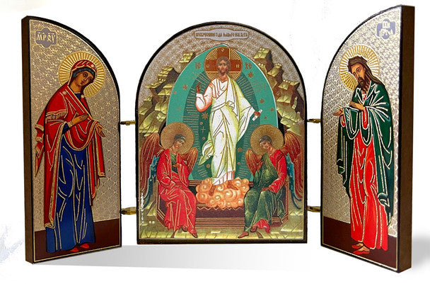 Mini Triptych - The Resurrection