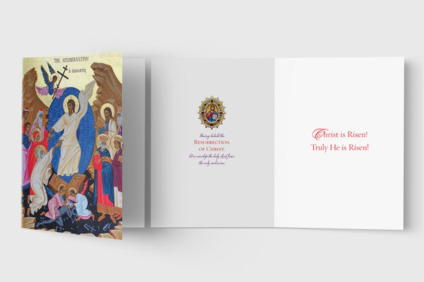 Let Us Worship, pack of 10 Pascha/Easter cards