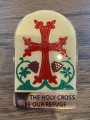 Icon Visor Clip: Tree of Life Cross