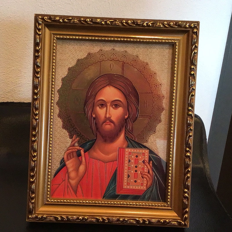 Framed Christ Icon