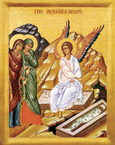 11L11 Icon of Myrrh-Bearers at the Tomb - 20th c. 8x10