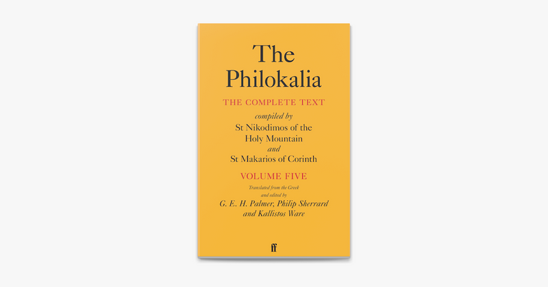The Philokalia: Volume 5