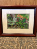 Forest Floor Gouache Painting