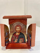 Triptych (Wooden, House Style) - Christ with Archangels