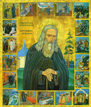 1HE08 St Herman of Alaska Scenes of Life 8x10