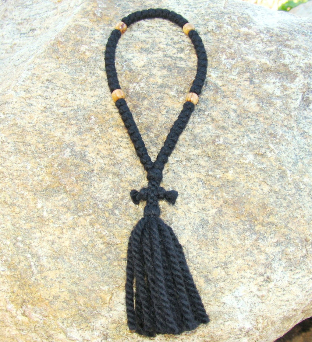 Preying Rope 50 Knot Wool Prayer Rope