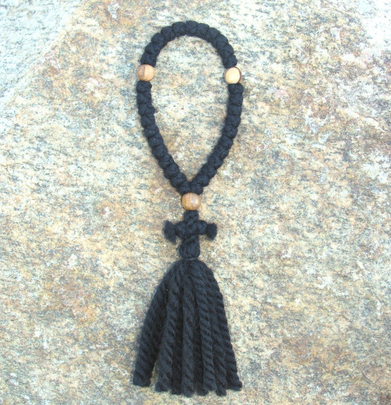 33 Knot Wool Prayer Rope