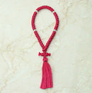 50 Knot Rose Satin Prayer Rope (Russian)