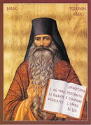 Icon of the Righteous Seraphim (Rose) of Platina - 20th c. - (1SR11S) - 4X6