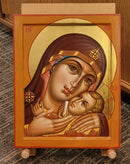 Hand Painted Icon of the Theotokos
