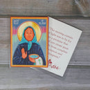 St. Olga of Alaska Prayer Card Laminated Icon Print - 3x4”