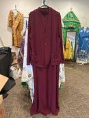 Priest Cassock Set - JJP-SET-05 (Burgundy)