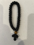 33 knot prayer rope with cross and bead