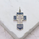 St. Job Cross (Silver, Enamel)