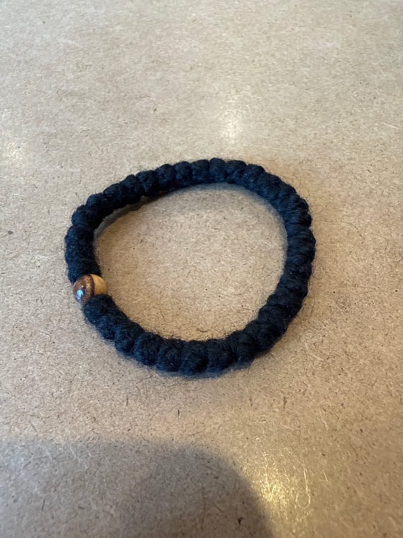 33 Knot Wool Bracelet Prayer Rope