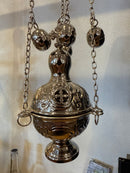 Nickel plated censer 597N