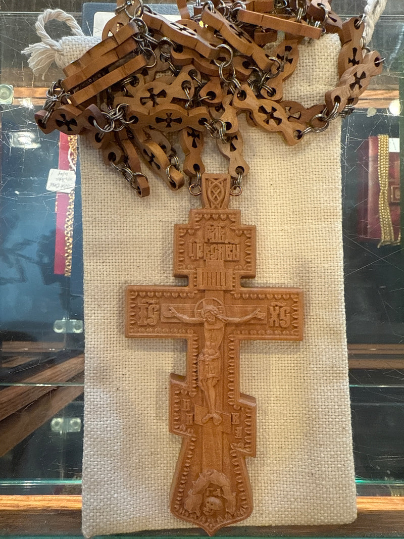 Wood Pectoral Cross