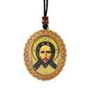 U402 Holy Face of Jesus Christ - Car Room Icon Pendant