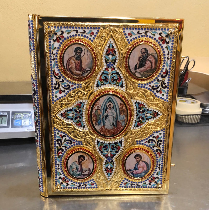 Gospel Book - Flowery Enamel