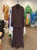Priest Cassock Set - JJP-SET-06 (Dark Brown)