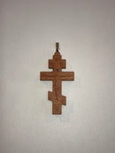 Hanging Cross- Cherry
