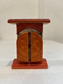 Triptych (Wooden, House Style) - Theotokos with Christ and Archangels 2