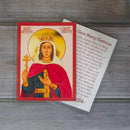 St. Olga of Alaska Prayer Card Laminated Icon Print - 3x4”