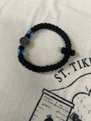 33 Knot Prayer Bracelet with blue bead and "IC XC NIKA"