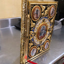 Gospel Book - Dark Blue Enamel