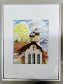 Color Pencil "St. Tikhon's Monastery - April"