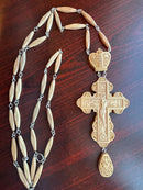 Wood Jeweled Cross