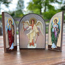 Mini Triptych - Guardian Angel - Door-shaped