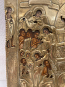 Antique Icon Mother of God Joy of All Who Sorrow