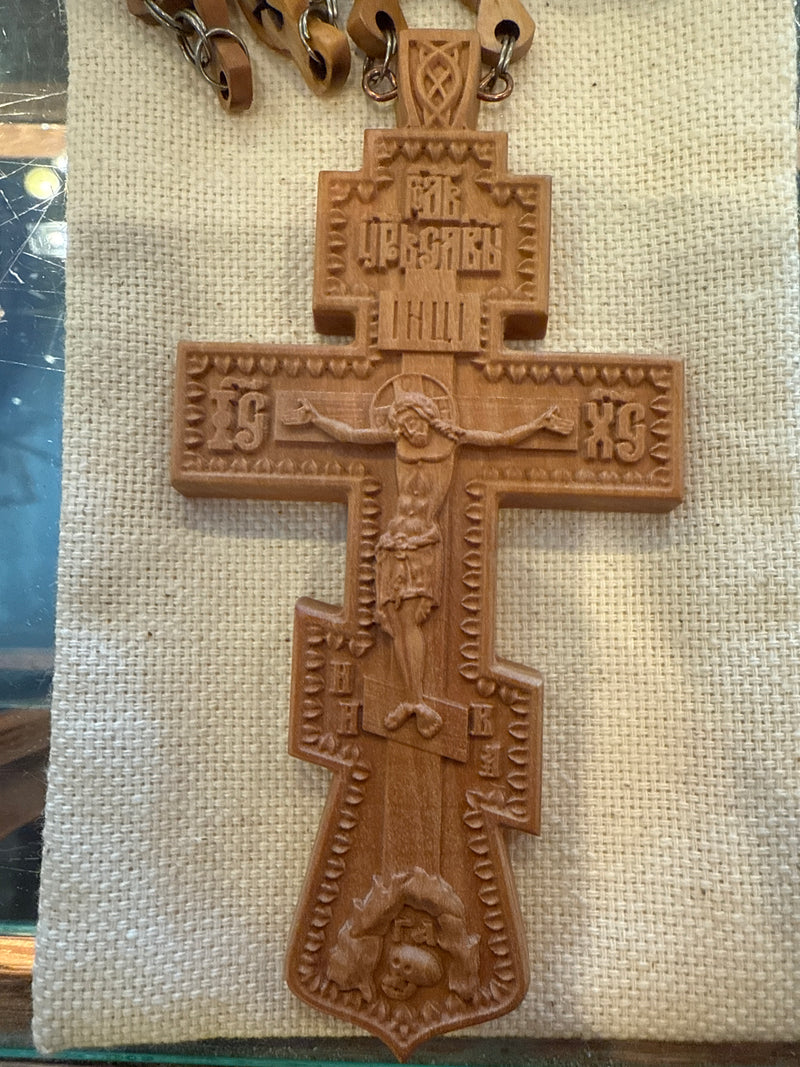 Wood Pectoral Cross