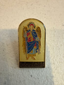 Icon Pin: Archangel Gabriel Winged Style