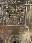 Antique Icon Appearance of Mother of God to St Serguis
