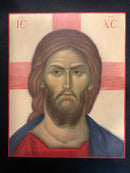 Icon of Christ 1 By Iconography student Lathon