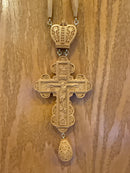 Wood Jeweled Cross