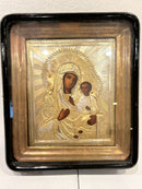 Antique Icon Mother of God Smolensk Icon