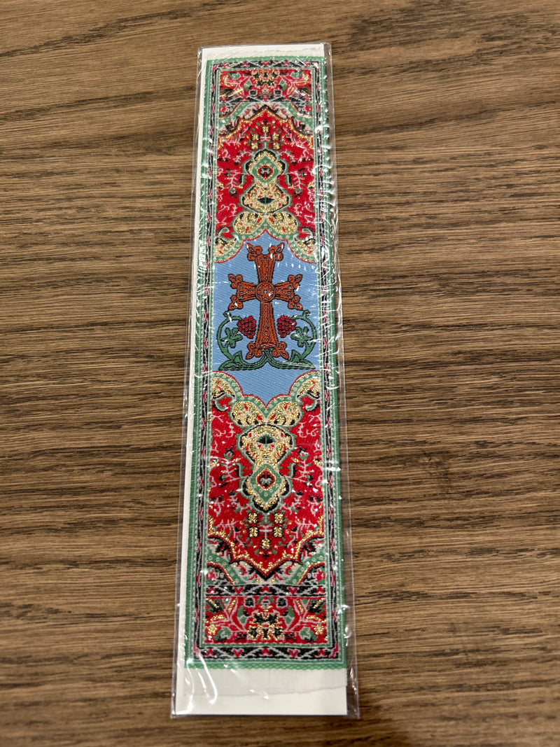 Bookmark Icon Fabric - Cross Tapestry