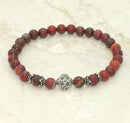 Semi precious Stone Prayer Bracelet