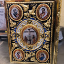 Gospel Book - Dark Blue Enamel