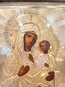 Antique Icon Mother of God Smolensk Icon