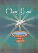 Many Years Baptismal Card Pack of 5 - GC54