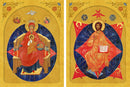 MCT23 Christ the Judge and the Theotokos 2x Icon Set