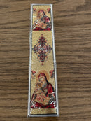 Bookmark Icon Fabric - Theotokos with Christ 3