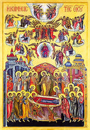 Icon of the Dormition of the Theotokos- 20th c. St. Anthony's Monastery (Large)