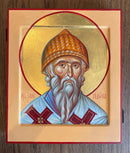 Handwritten Icon Of St. Spyridon