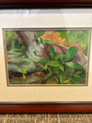 Forest Floor Gouache Painting