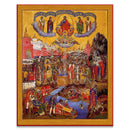 Baptism of Russia Icon Large 8x10